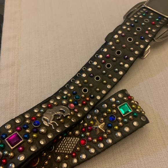 Sandcastle Original Studded Leather Belt - Picture 10 of 11